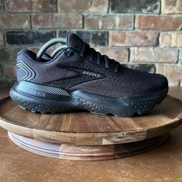 Brooks Glycerin GTS 21 Supportive Women's 7 Black Road Running Shoes Sneakers - Picture 9 of 16